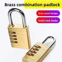 Cadenas à combinaison pour bagages, armoire de dortoir, mini cadenas étanche pour salle de sport, modèle Qtmms