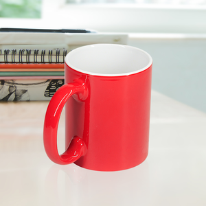 Tazza magica lucida da 11 once di alta qualità con rivestimento a sublimazione automatica a spruzzo, tazza da caffè con cambio colore a sublimazione. - Product Image 4