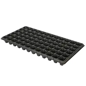 Custom PS (Polystyrene) Seedling Tray Cells Pack of Plant Starter Trays for Nursery Garden & Hydroponics for Flower & Plant U