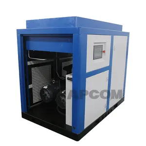 APCOM SH110W High pressure oil free screw pet 30 bar two-stage compression air compressor for blow molding machine