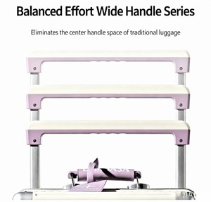 Business Hard Shell Carry-On Spinner Suitcase <b>with</b> 360 Degree <b>Wheels</b> TSA <b>Lock</b> Hard Handle Modern Design - Product Image 5