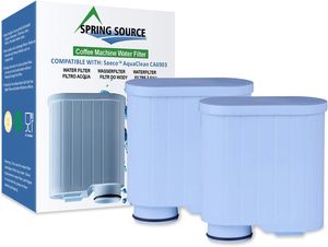 Lot de 2 filtres à eau pour <span class=keywords><strong>machine</strong></span> à café Spring Source CMF009 compatibles avec Philips <span class=keywords><strong>Saeco</strong></span> AquaClean CA6903 - Product Image 2