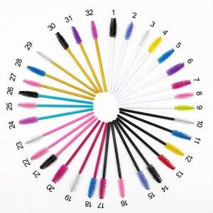 Spazzola monouso in plastica per ciglia Mascara spazzola per ciglia Private Label extension ciglia pennelli per la pulizia delle ciglia - Product Image 6