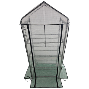 VERTAK 4-Tiers <b>Garden</b> Greenhouse Easy to Assemble Metal Frame Flower for Outdoor Backyard Greenery Sunroom - Product Image 3