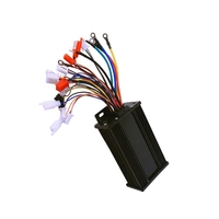 Contrôleur de vitesse de moteur à onde sinusoïdale à trois modes, 12 transistors, 48V/60V/72V, 600W, édition noir-or, ZJ-DHJ15G-48V60V72V-800W-011