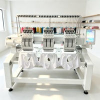 Machine à broder automatique avec fonction de broderie décorative pour la production de vêtements de luxe
