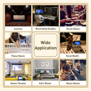 Bán Buôn Phòng Thu Văn Phòng Mật Độ Cao Và Chống Cháy Tường Âm Thanh Bằng Chứng <span class=keywords><strong>Acoustic</strong></span> Tấm Bọt Kim Tự Tháp <span class=keywords><strong>Acoustic</strong></span> Bọt - Product Image 6
