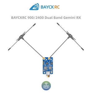 <span class=keywords><strong>DS</strong></span> bayckrc 900MHz / 2.4GHz băng tần kép Gemini RX cho máy thu không người lái FPV đa dạng elrs 915 2.4G Ăng Ten Kép - Product Image 6