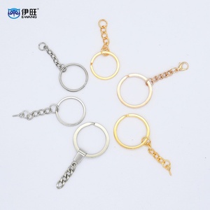 Porte-clés plat en métal personnalisé à faire soi-même pour accessoires de porte-clés - Product Image 4