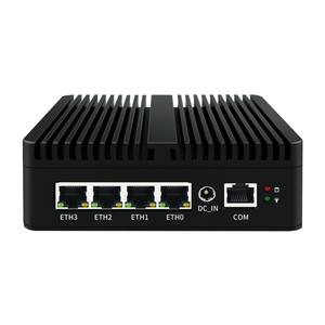 มินิพีซีไร้พัดลม Intel Celeron Quad Core 4x 2.5G LAN DDR4 RAM SSD HDD กราฟิกในตัว สำหรับธุรกิจและอุตสาหกรรม - Product Image 1