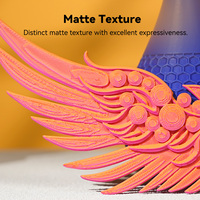 Filament PLA mat bicolore SUNLU, texture mate, dégradé bicolore, filament PLA pour modèles d'impression 3D élégants