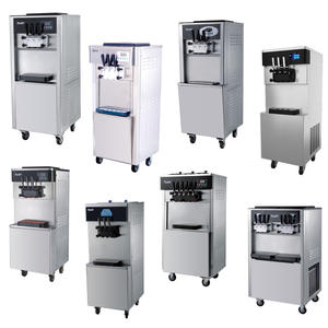 Machine à glaces à 3 saveurs 20-28L/h, machine à yaourt glacé, machine à crème glacée, machine à glaces molles commerciale pour les entreprises, prix - Product Image 3