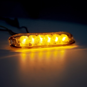 6 LED stroboscope d'urgence clignotant toit lumières pour voitures 12V/24V Auto avertissement d'urgence balise nouvelle lumière stroboscopique LED en aluminium - Product Image 3