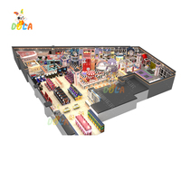Solution clé en main pour aire de jeux intérieure, équipement de jeux souples pour enfants, fabricant commercial personnalisé, château gonflable à vendre