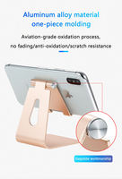 Support de téléphone portable pour IPhone 17 Support réglable Support de tablette de bureau Support universel pour téléphone portable