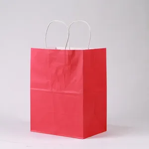 Factory Direct Offer In-stock Colored Printed Kraft <b>Paper</b> <b>Bags</b> Ready to Ship Cheap Shopping Gift Coloured <b>Brown</b> White/Kraft <b>Bags</b> - Product Image 6