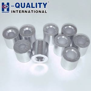 ตัวล็อคสายเคเบิลอะลูมิเนียมแบบกระบอกเดี่ยว สำหรับการจีบปลายสายเคเบิล บรรจุภัณฑ์กล่อง แบบอเมริกัน มาตรฐาน ISO9001 - Product Image 2