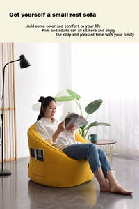 Silla Puff Gigante de Espuma Viscoelástica IStapromo de 7 pies y 6 pies, Moderna, Ajustable, con Funda Extraíble, Suave, Cómoda, Colorida y Esponjosa para Juegos - Product Image 6