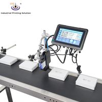Machine de codage TIJ IPS-9720, imprimante TIJ à têtes multiples, imprimante à jet d'encre thermique de 4 pouces, double tête, impression de données variables