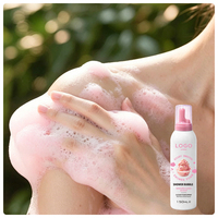 Spray de douche moussant parfum gâteau Sakura 150ml – Douceur soyeuse, bulles riches, nettoyage doux, gel douche floral – Marque privée OEM