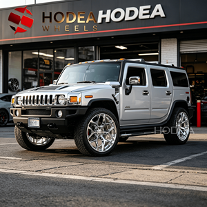 Rines HODEA de Aleación Cromada de 20/22-24/26 Pulgadas para Chevy Silverado, <span class=keywords><strong>Ford</strong></span> F150, Camionetas y SUVs Estadounidenses - Product Image 5