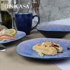 Juego de Tazones de Ramen de Gres Fabricados por <span class=keywords><strong>UNICASA</strong></span>, Tazón para Ensalada con Palillos, Tazones de Cocina de Cerámica Económicos, Personalizados y Sostenibles - Product Image 2