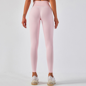 Fashion Booty Lift <strong>Brown</strong> Sexy Leggins Anti Cellulite <strong>Womens</strong> Gym Yoga <strong>Leggings</strong> with Custom logo - Product Image 4