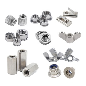 Mạ Kẽm DIN980M DIN980V GB6184 Lớp 6 8 10 Tự Khóa Nut Cap M1 M12 M14 M36 Hexagon Kim Loại Chèn Khóa Nut - Product Image 5
