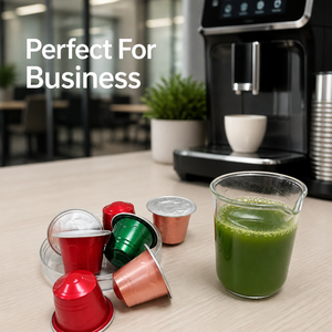 Cápsulas de Matcha Molido en Piedra Compatibles con Máquinas Nespresso, Primera Cosecha, Orgánicas, Saludables, Té Verde en Cápsulas, Venta al Por Mayor - Product Image 4