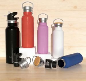 Hot Promotional Drinkware High Quality Insulated Tumbler Thermal Printed Workout Travel Wide Mouth Water <b>Bottle</b> with Strap - Product Image 5