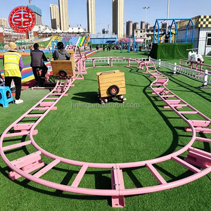 Atracción de Feria, Parque Infantil, Montaña Rusa Infantil sin Motor, Parque Temático, Mini Montañas Rusas de Pedales para Niños en Venta - Product Image 2