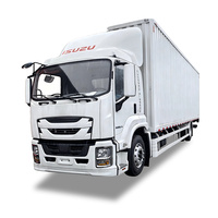 Camionnette à caisse fermée ISUZU 4*2 10 tonnes pour transport urbain