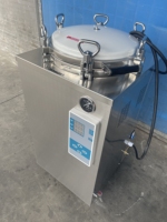 Autoclaves à haute sécurité 35L 100L 150L, stérilisateurs à vapeur haute pression verticaux