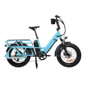 Venta caliente 250W 500W 750W Bicicletas eléctricas de carga Baterías duales 10Ah + 10Ah Bicicleta eléctrica de carga de largo alcance - Product Image 6