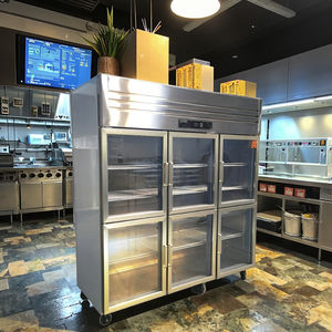 Réfrigérateur <span class=keywords><strong>combiné</strong></span> <span class=keywords><strong>congélateur</strong></span> à double température, 1500L, refroidissement direct, acier inoxydable, cuisine, 2-3-4-6 portes - Product Image 1