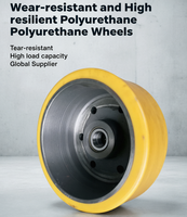 HY 285 X100 mm Référence HY 4021574 MR16-BR / MR16-N / MR16-HD / MR20 Roue de charge solide en polyuréthane durable