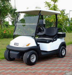 Vente flash : voiturette de golf électrique 2 places avec batterie au lithium, 4 roues, vitesse de 24 km/h et capacité de charge de 300 kg - Product Image 4