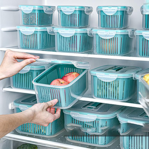 Conteneurs à fruits DS2085 en gros pour réfrigérateur – Gardez vos produits frais dans le réfrigérateur - Product Image 5