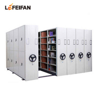 Armoire d'archives mobile en acier moderne - Conception compacte pour hôpitaux et écoles - Compacteur de bureau
