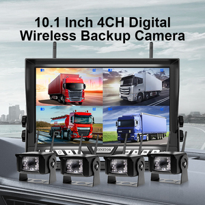Wireless Rear View <b>Camera</b> Waterproof Backup Night Vision 10.1'' Monitor for Truck Bus Trailer Lorry 12V 24V Wireless-10.1-x38-4- - Product Image 3
