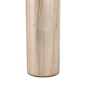 Vaso cilindrico con coperchio in cristallo per decorare il soggiorno, vaso di vetro per fiori, per la casa, l'ufficio, il tavolo, un tocco glamour. - Product Image 5