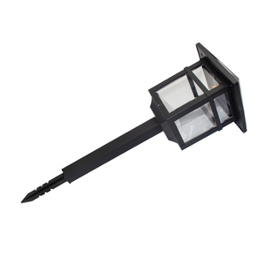Leal de la fábrica de China Jardín de césped camino Solar luces Led al aire libre impermeable de plástico negro Led filamento - Product Image 4