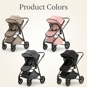 Cochecito <span class=keywords><strong>de</strong></span> Bebé Passing Love, Carrito Plegable con Estructura <span class=keywords><strong>de</strong></span> Acero y Certificación CPC para Recién Nacidos - Product Image 5