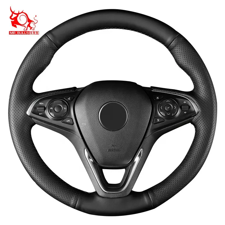 Accessori interni coprivolante per auto in pelle con punto a mano 2016 2018 Regal TourX