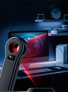 เครื่องตรวจจับการสอดแนมของโรงแรมพร้อมแบตเตอรี่ 500mAh เครื่องทดสอบสเปกตรัมอินฟราเรดสำหรับกล้องขนาดเล็กกลางแจ้ง, สัญญาณเตือนการเข้าถึง 8 ชั่วโมงและจอแสดงผลดิจิตอล - Product Image 5