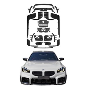 Parachoques delantero de fibra de carbono G87 estilo <span class=keywords><strong>MP</strong></span> para BMW G87 M2 M Power Dry Carbon Kit difusor faldón lateral Spoiler - Product Image 1