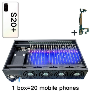 Caja para Granja de Teléfonos Móviles, para <span class=keywords><strong>20</strong></span> Teléfonos S20 S20+ <span class=keywords><strong>5G</strong></span>, con Ranuras para Tarjetas SIM - Product Image 1