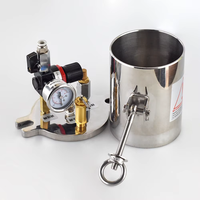 Distributeur de colle d'approvisionnement d'usine 1L -- 50L acier inoxydable/acier au carbone colle distribution pression baril colle réservoir sous pression