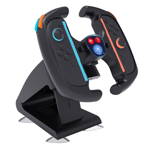 Support de volant de course NS2-035 Big Game pour Nintendo Switch 2 <span class=keywords><strong>Joy</strong></span> <span class=keywords><strong>Con</strong></span> Joycon Dock avec ventouse - Product Image 3