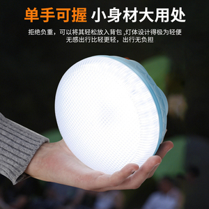 Blue LED Hanging Camping <b>Lamp</b> Plastic Body 2700K Warm White Light IP20 Waterproof Lithium Battery <b>USB</b> Charging Dimmable Ra80 - Product Image 5